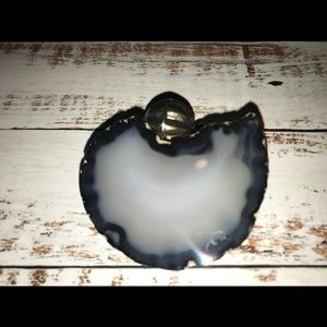 Handcrafted Agate brooch pin